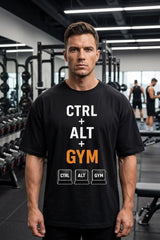 CTRL + ALT + GYM Oversized T-Shirt
