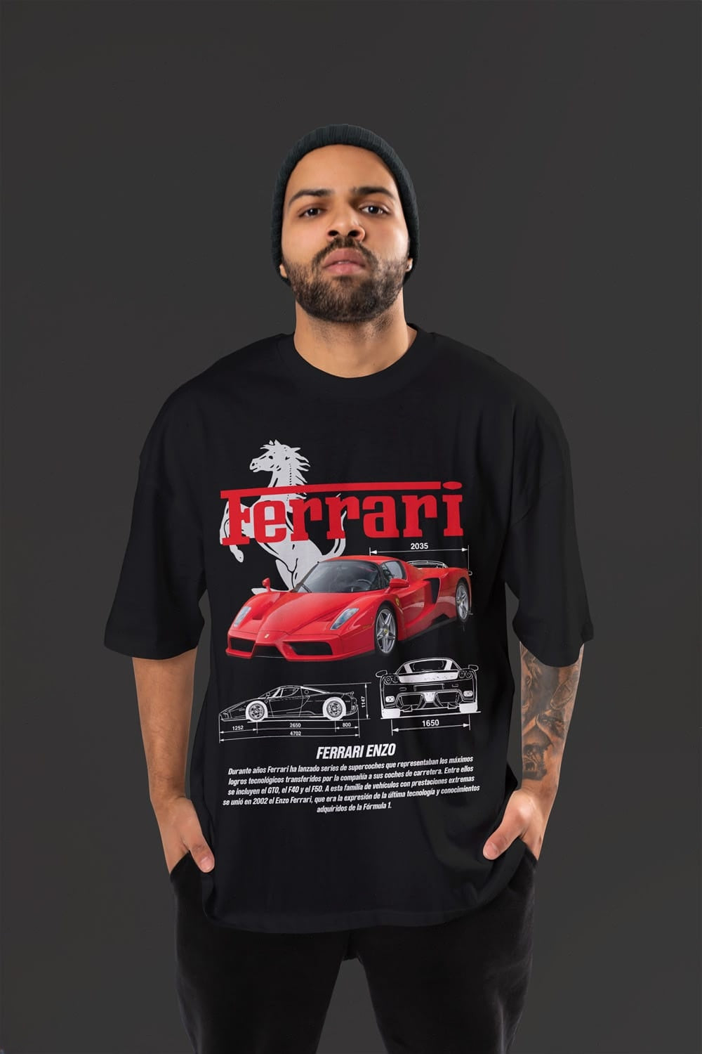 FERRARI ENZO OVERSIZED T SHIRT