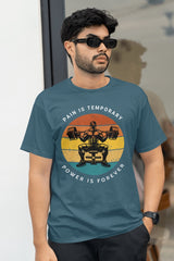 Pain is Temporary T Shirt for Gym