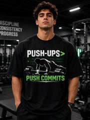 Push-Ups > Push Commits Oversized T-Shirt